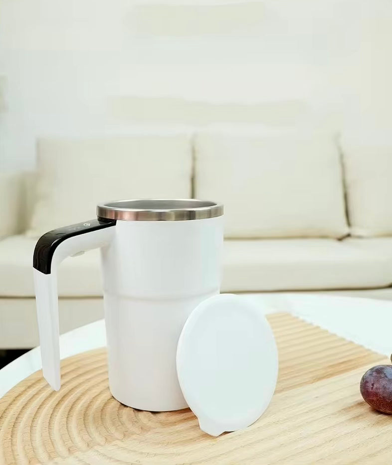 380ML Mini Electric Coffee Self Mixing Mug IP67 Waterproof Food Safe Coffee Mug USB Rechargeable Automatic Magnetic Cup for Tea